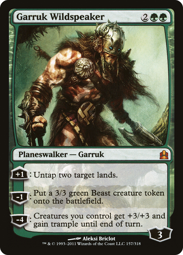 Magic: The Gathering - Garruk Wildspeaker - Commander 2011