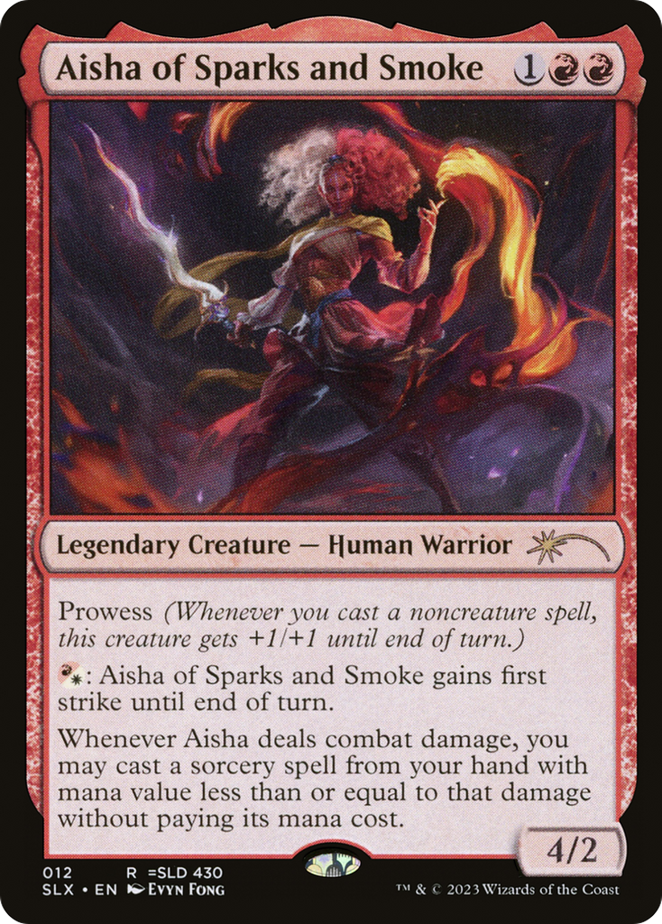 Magic: The Gathering - Aisha of Sparks and Smoke - Universes Within