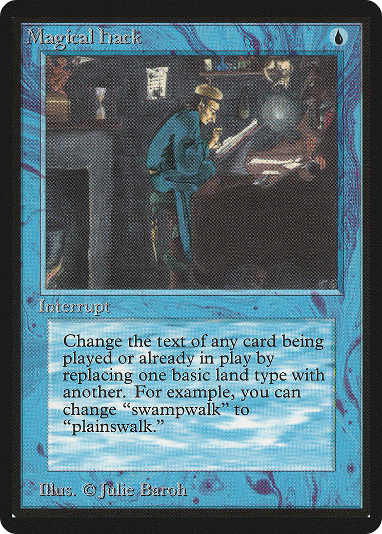 Magic: The Gathering - Magical Hack - Limited Edition Beta