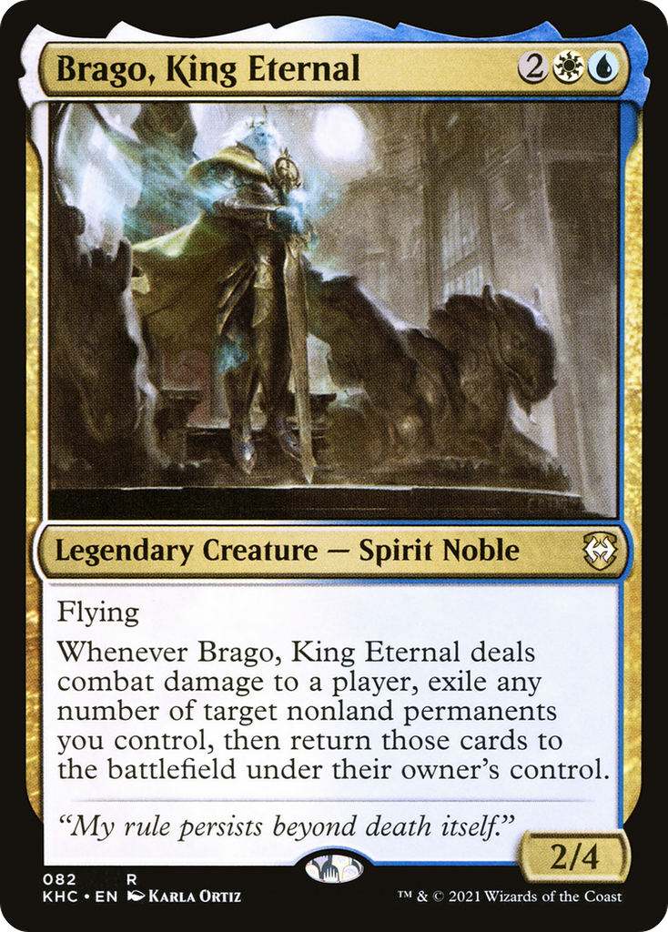 Magic: The Gathering - Brago, King Eternal - Kaldheim Commander