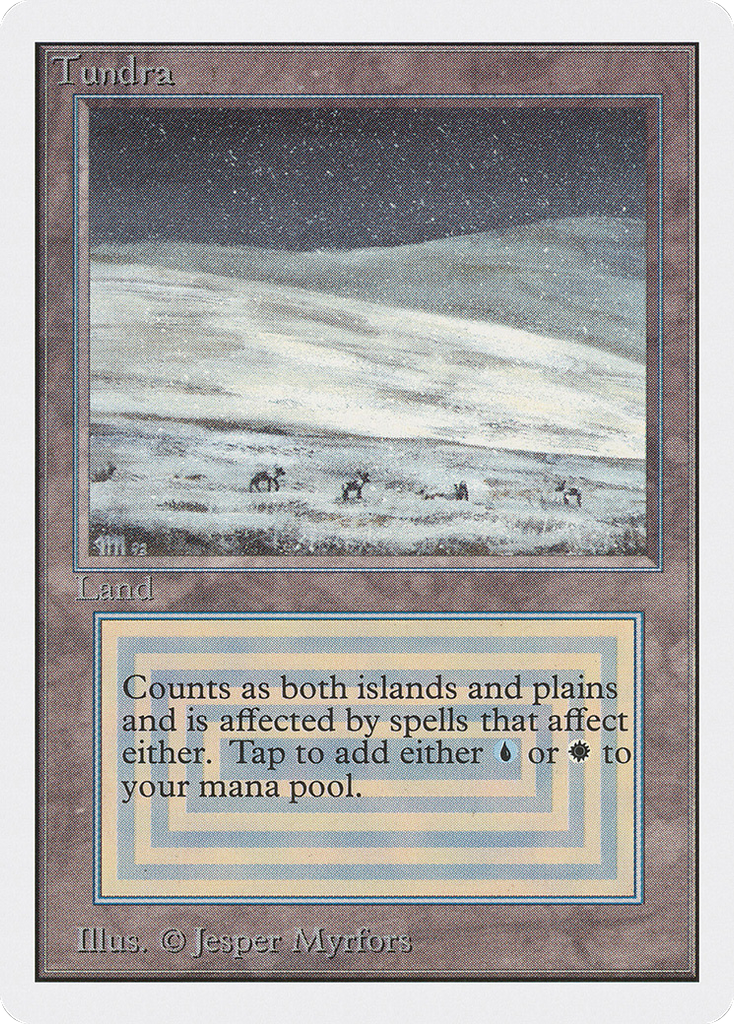 Magic: The Gathering - Tundra - Unlimited Edition