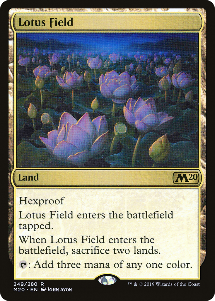 Magic: The Gathering - Lotus Field - Core Set 2020