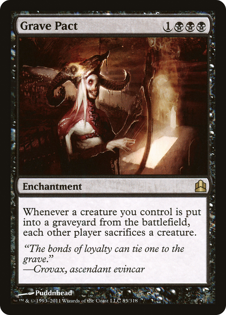 Magic: The Gathering - Grave Pact - Commander 2011