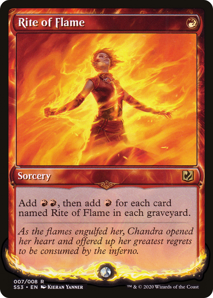 Magic: The Gathering - Rite of Flame Foil - Signature Spellbook: Chandra
