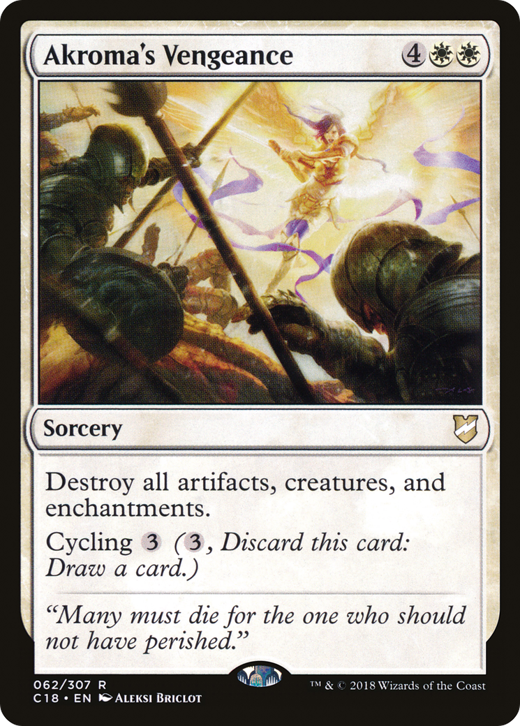 Magic: The Gathering - Akroma's Vengeance - Commander 2018