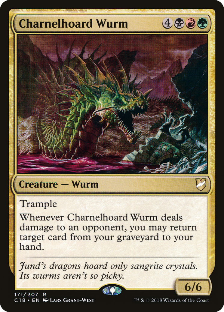 Magic: The Gathering - Charnelhoard Wurm - Commander 2018