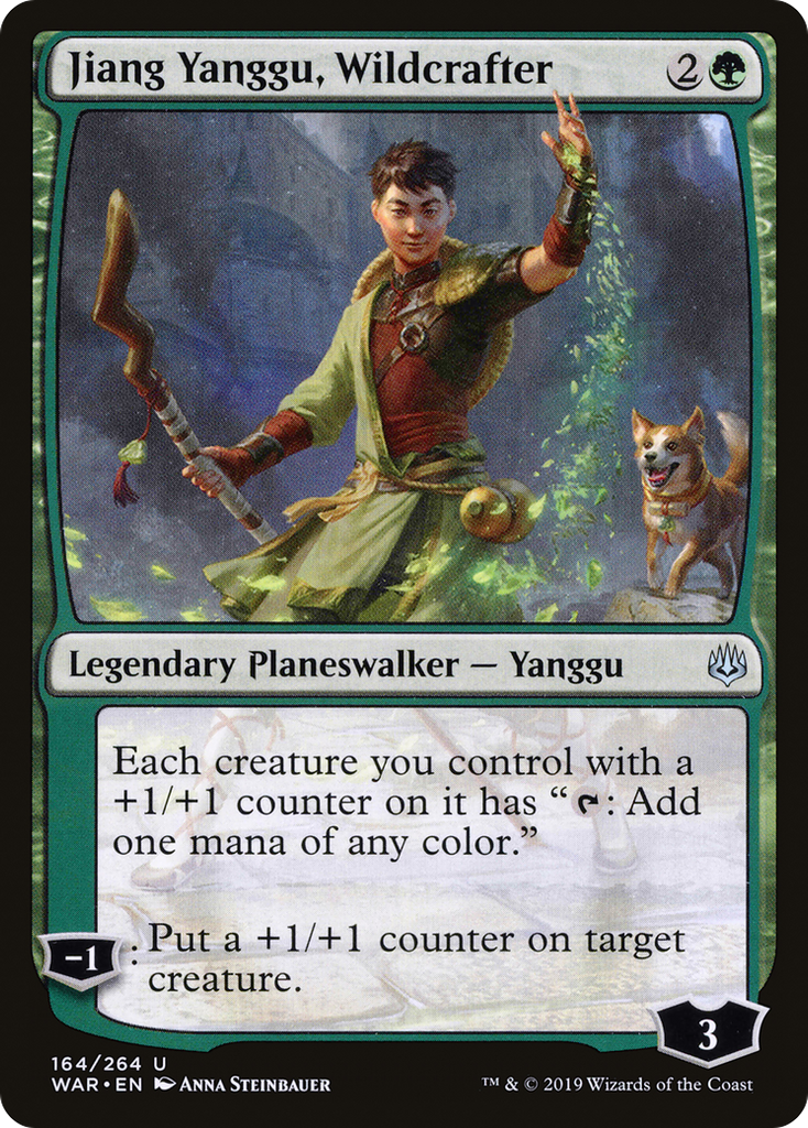 Magic: The Gathering - Jiang Yanggu, Wildcrafter - War of the Spark