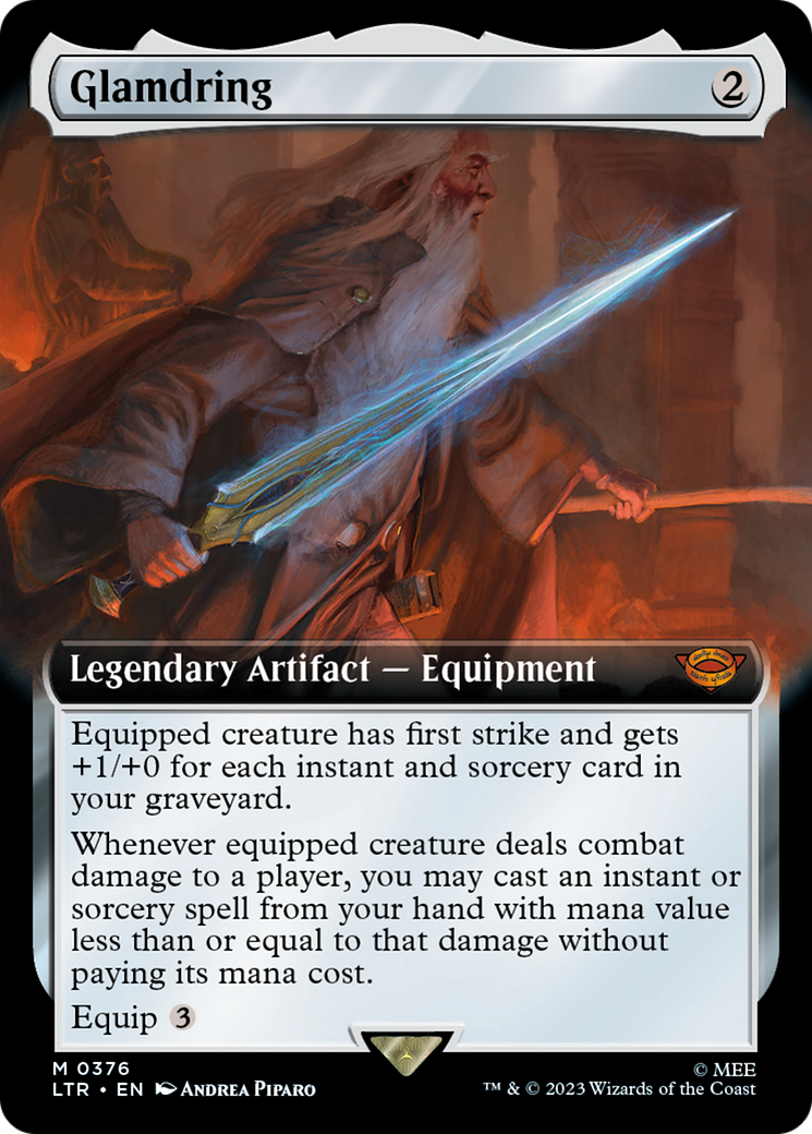 Magic: The Gathering - Glamdring Foil - The Lord of the Rings: Tales of Middle-earth