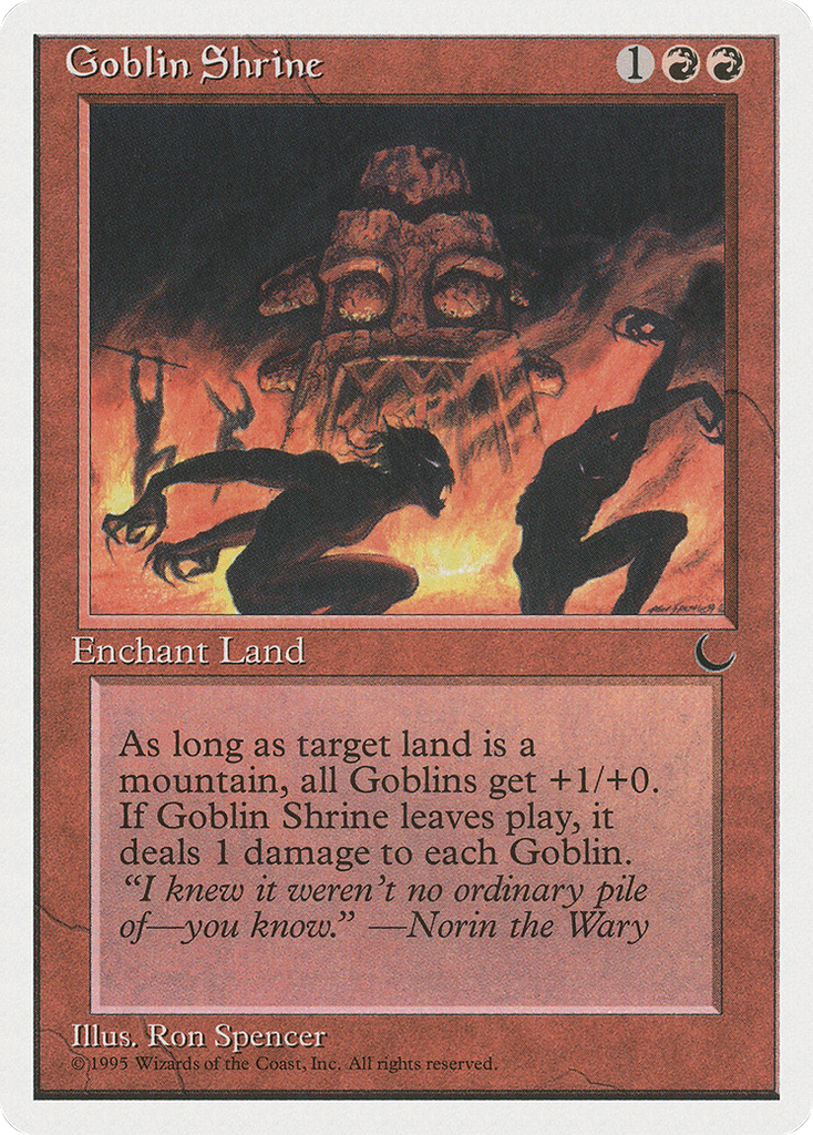 Magic: The Gathering - Goblin Shrine - Chronicles