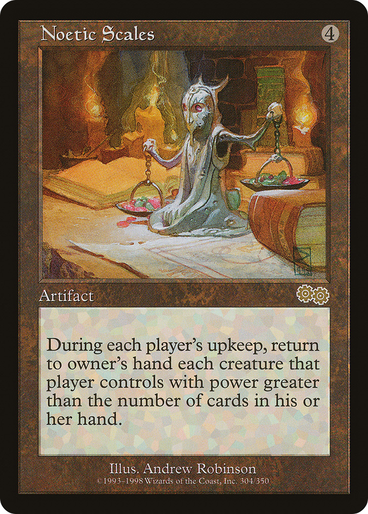 Magic: The Gathering - Noetic Scales - Urza's Saga