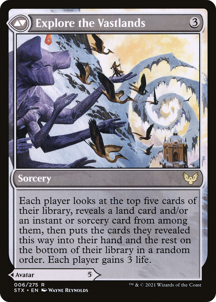 Magic: The Gathering - Wandering Archaic // Explore the Vastlands - Strixhaven: School of Mages