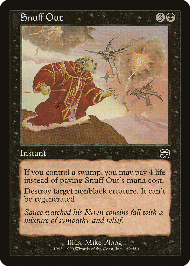 Magic: The Gathering - Snuff Out - Mercadian Masques