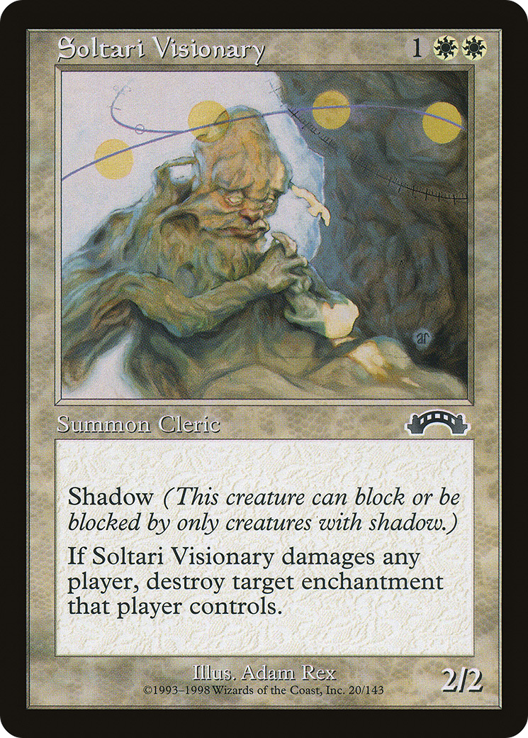 Magic: The Gathering - Soltari Visionary - Exodus