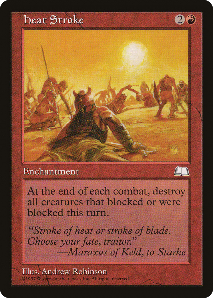 Magic: The Gathering - Heat Stroke - Weatherlight