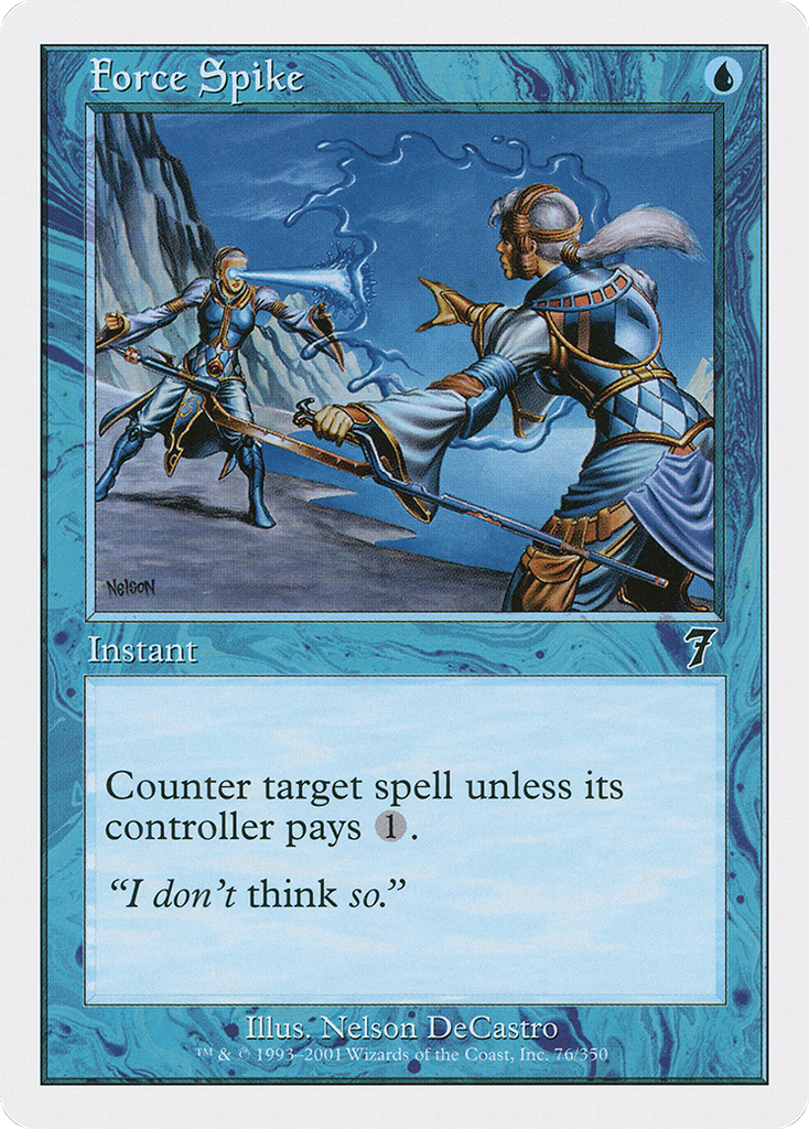 Magic: The Gathering - Force Spike - Seventh Edition