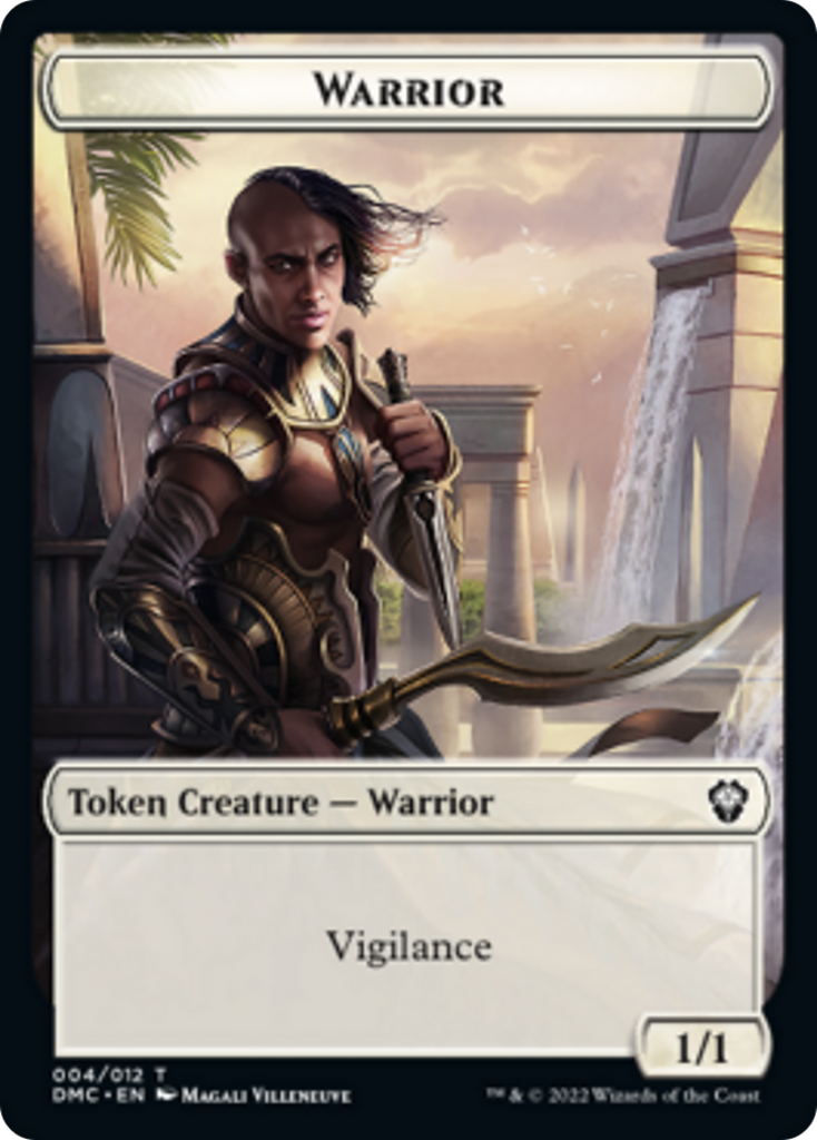 Magic: The Gathering - Warrior Token - Dominaria United Commander Tokens