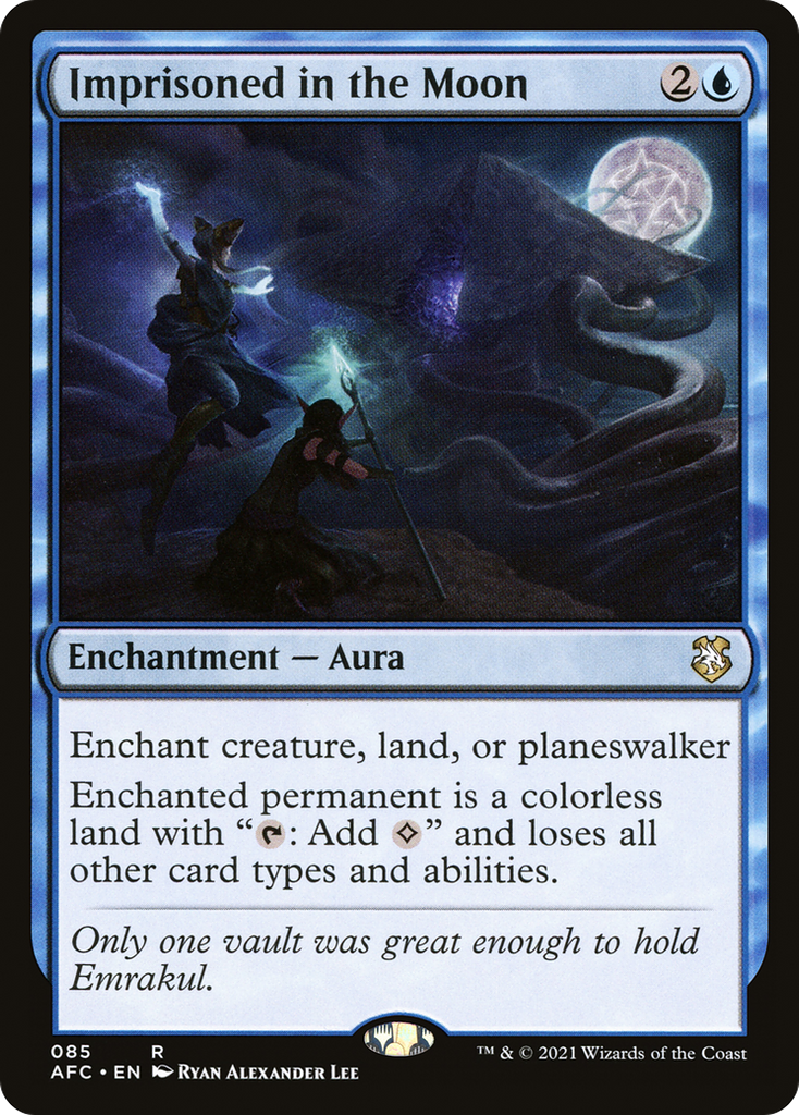 Magic: The Gathering - Imprisoned in the Moon - Forgotten Realms Commander