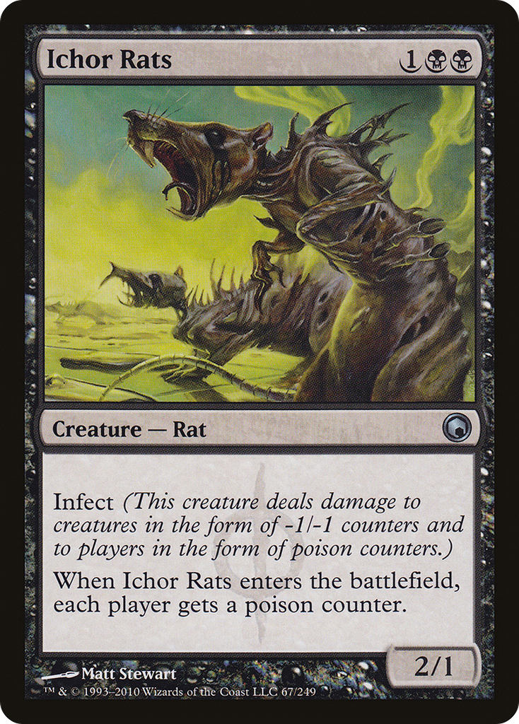 Magic: The Gathering - Ichor Rats - Scars of Mirrodin