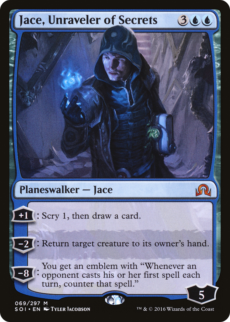 Magic: The Gathering - Jace, Unraveler of Secrets - Shadows over Innistrad