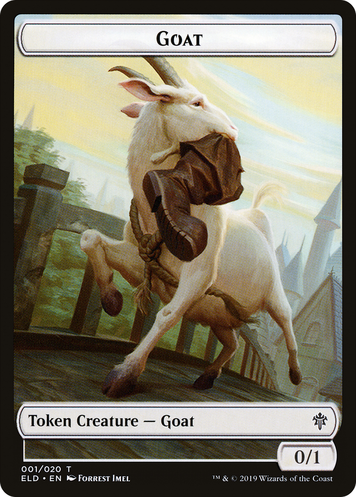 Magic: The Gathering - Goat Token - Throne of Eldraine Tokens