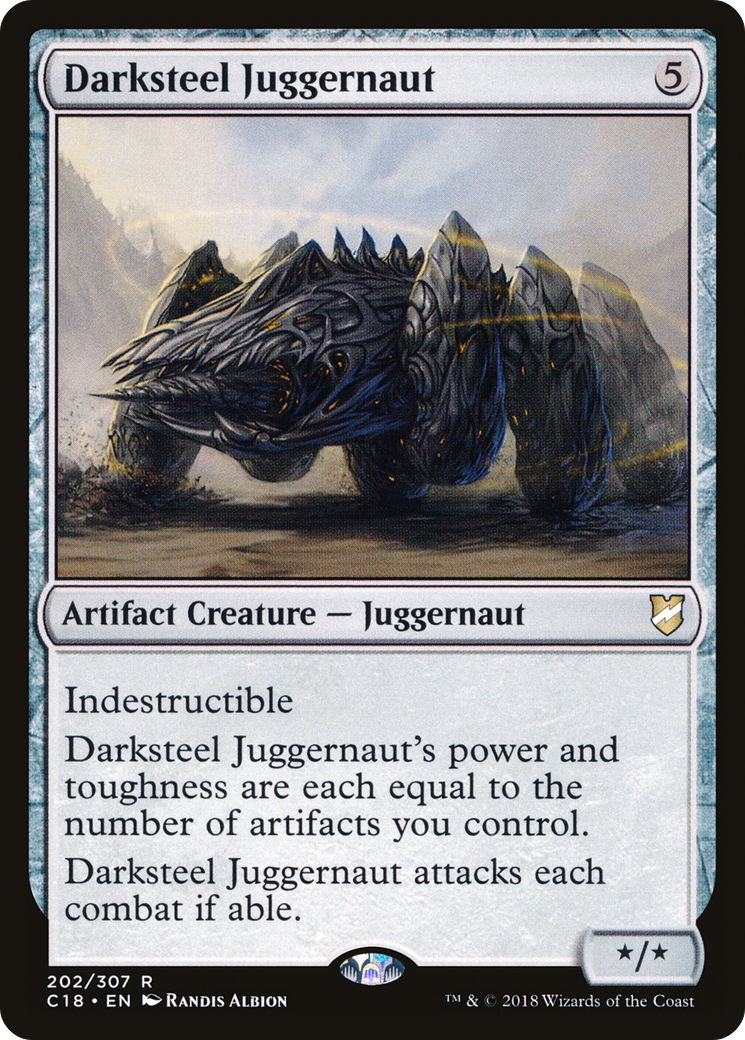 Magic: The Gathering - Darksteel Juggernaut - Commander 2018