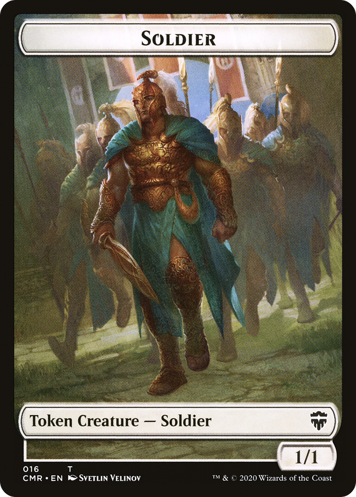 Magic: The Gathering - Soldier Token - Commander Legends Tokens