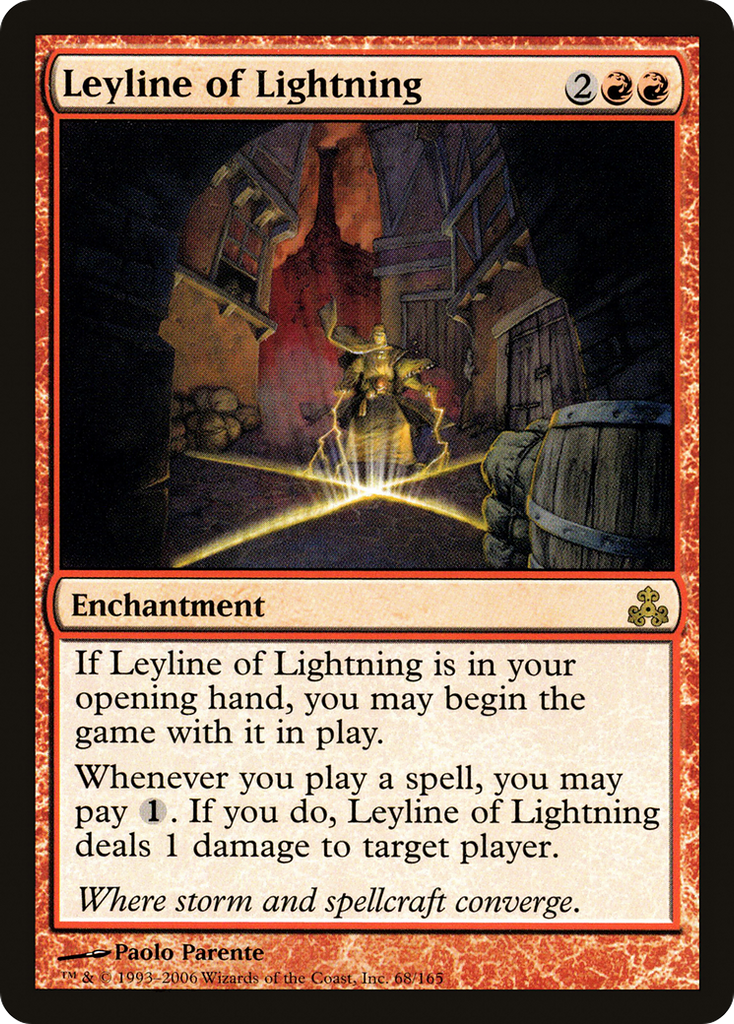 Magic: The Gathering - Leyline of Lightning - Guildpact