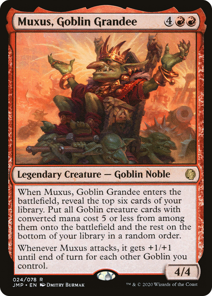 Magic: The Gathering - Muxus, Goblin Grandee - Jumpstart