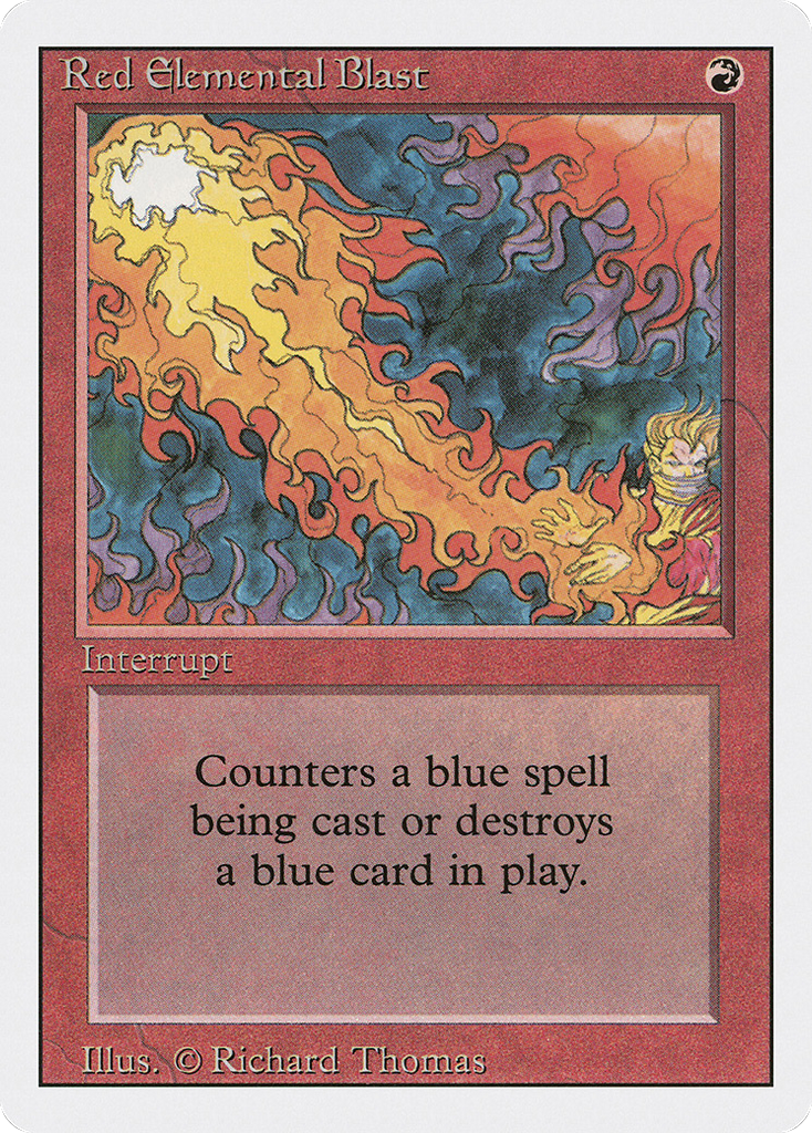 Magic: The Gathering - Red Elemental Blast - Revised Edition