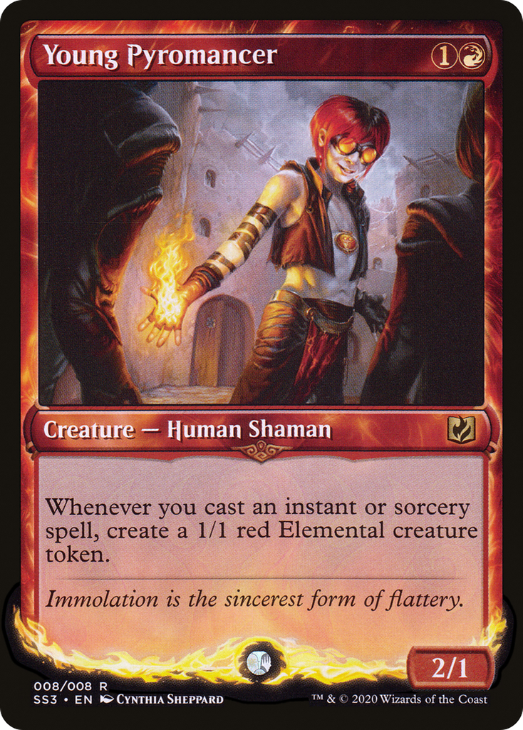 Magic: The Gathering - Young Pyromancer Foil - Signature Spellbook: Chandra