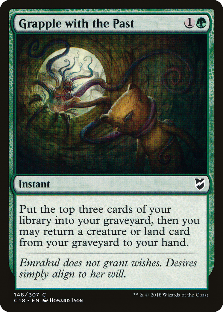Magic: The Gathering - Grapple with the Past - Commander 2018