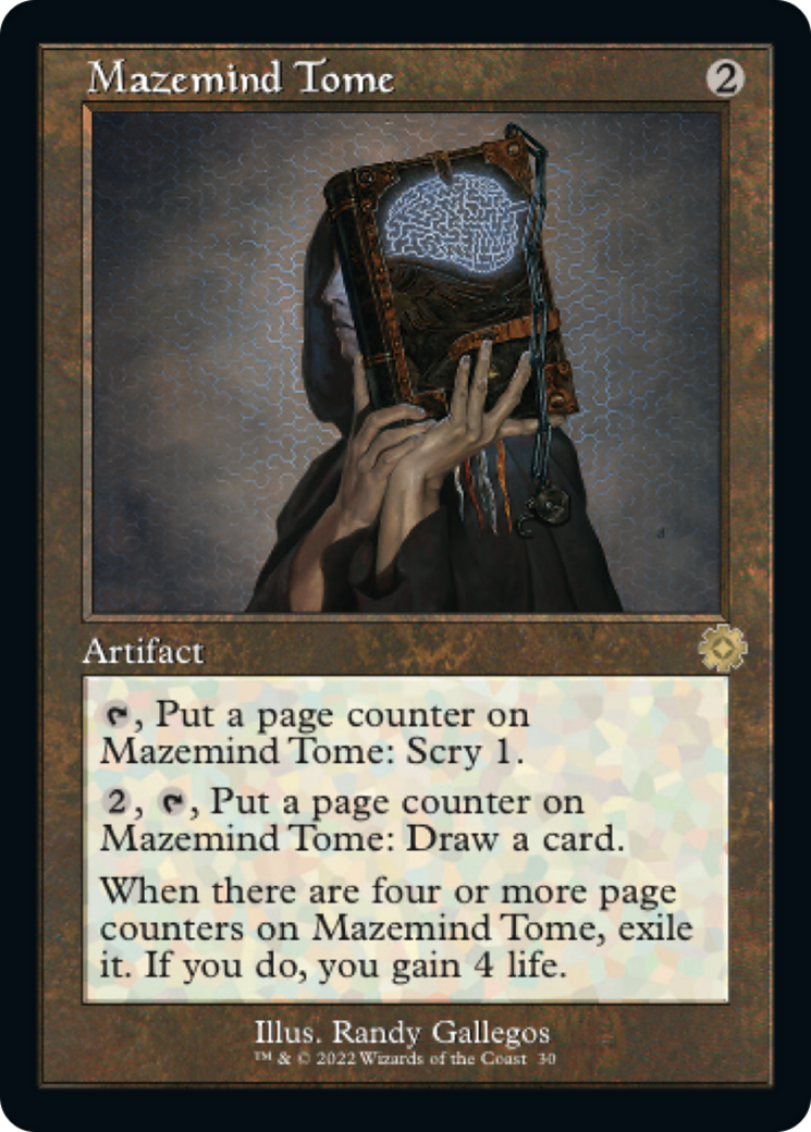 Magic: The Gathering - Mazemind Tome - The Brothers' War Retro Artifacts