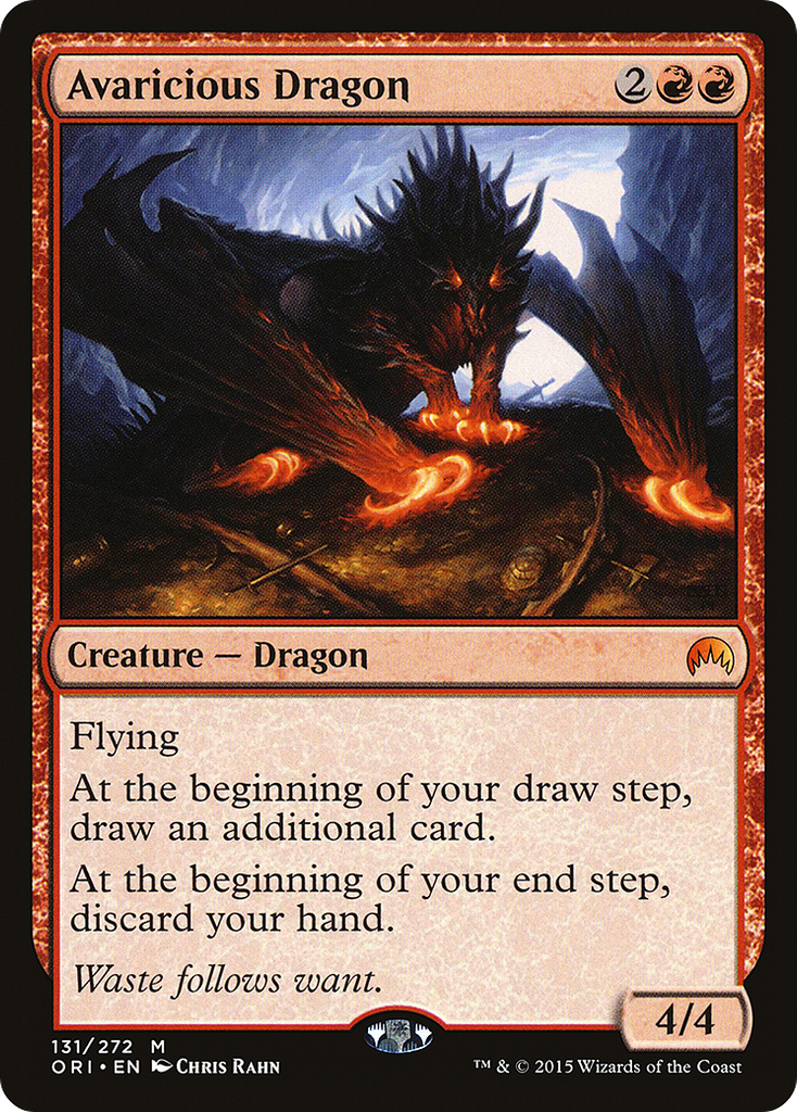 Magic: The Gathering - Avaricious Dragon - Magic Origins