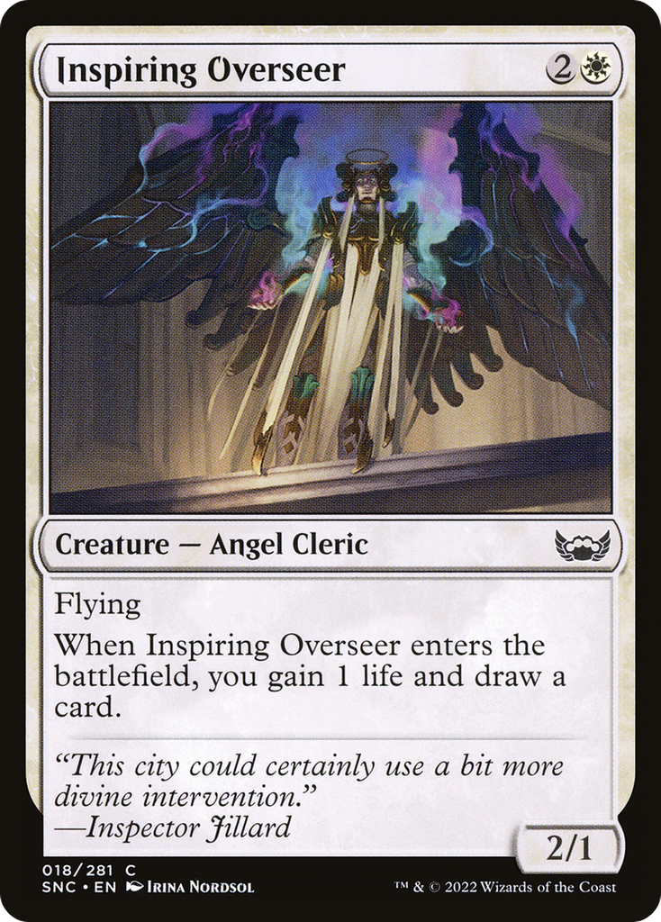 Magic: The Gathering - Inspiring Overseer - Streets of New Capenna