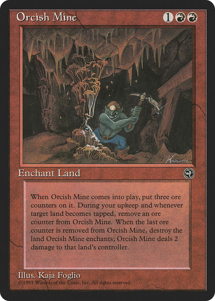 Magic: The Gathering - Orcish Mine - Homelands