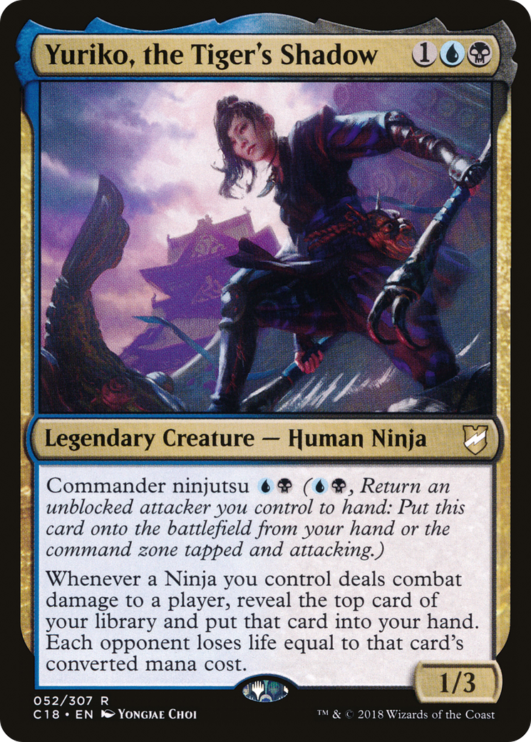 Magic: The Gathering - Yuriko, the Tiger's Shadow - Commander 2018