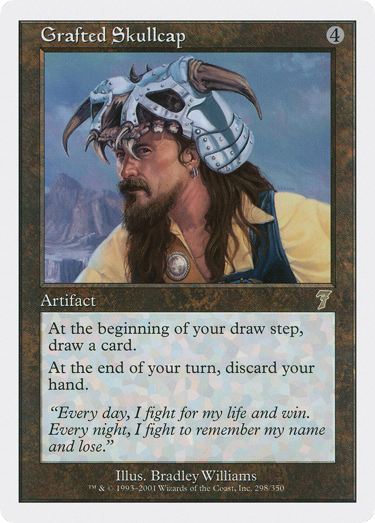Magic: The Gathering - Grafted Skullcap - Seventh Edition