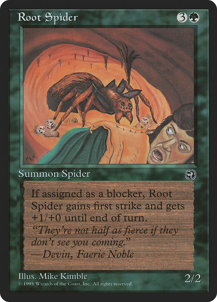 Magic: The Gathering - Root Spider - Homelands