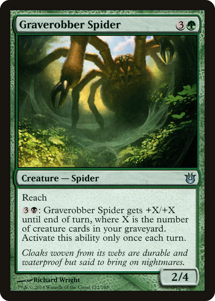Magic: The Gathering - Graverobber Spider - Born of the Gods