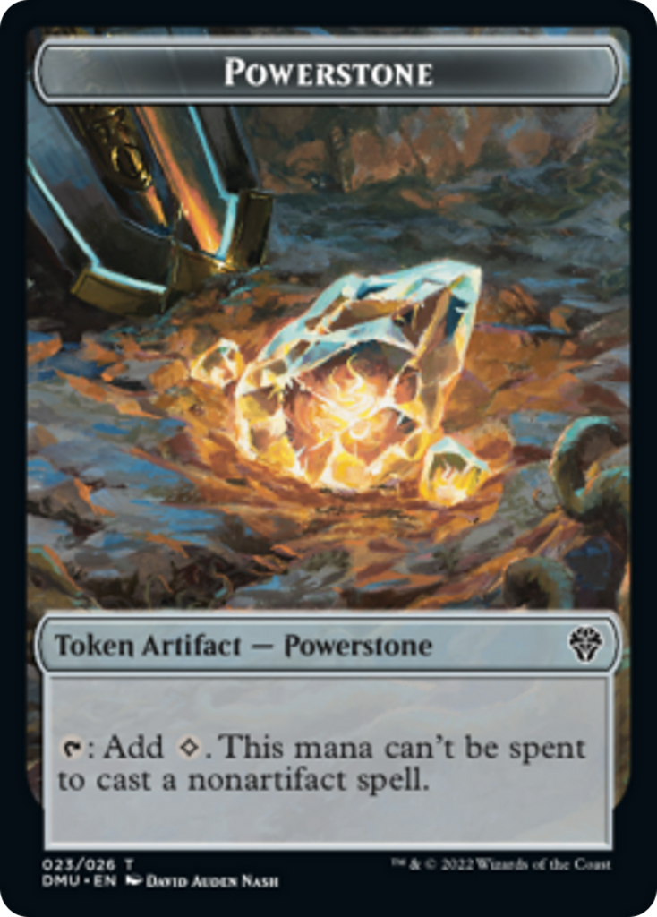 Magic: The Gathering - Powerstone Token - Dominaria United Tokens