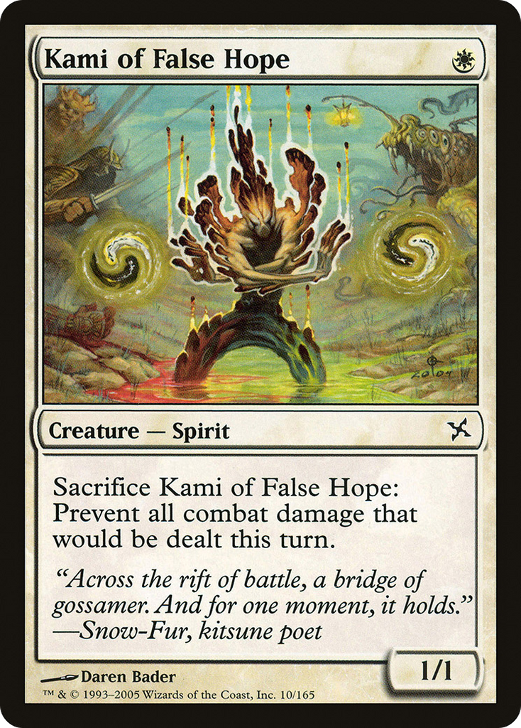 Magic: The Gathering - Kami of False Hope - Betrayers of Kamigawa