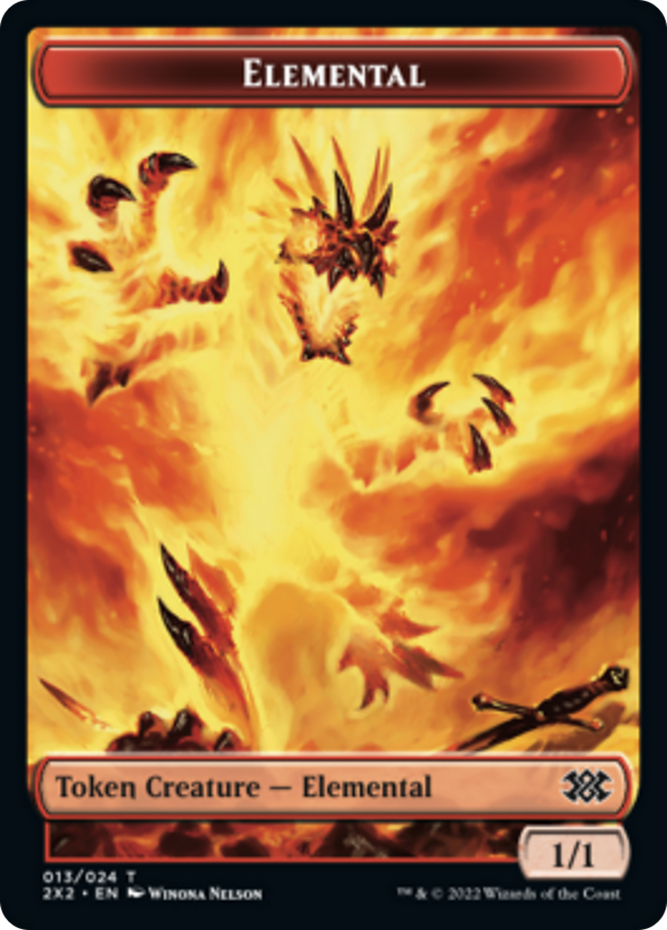 Magic: The Gathering - Elemental Token - Double Masters 2022 Tokens