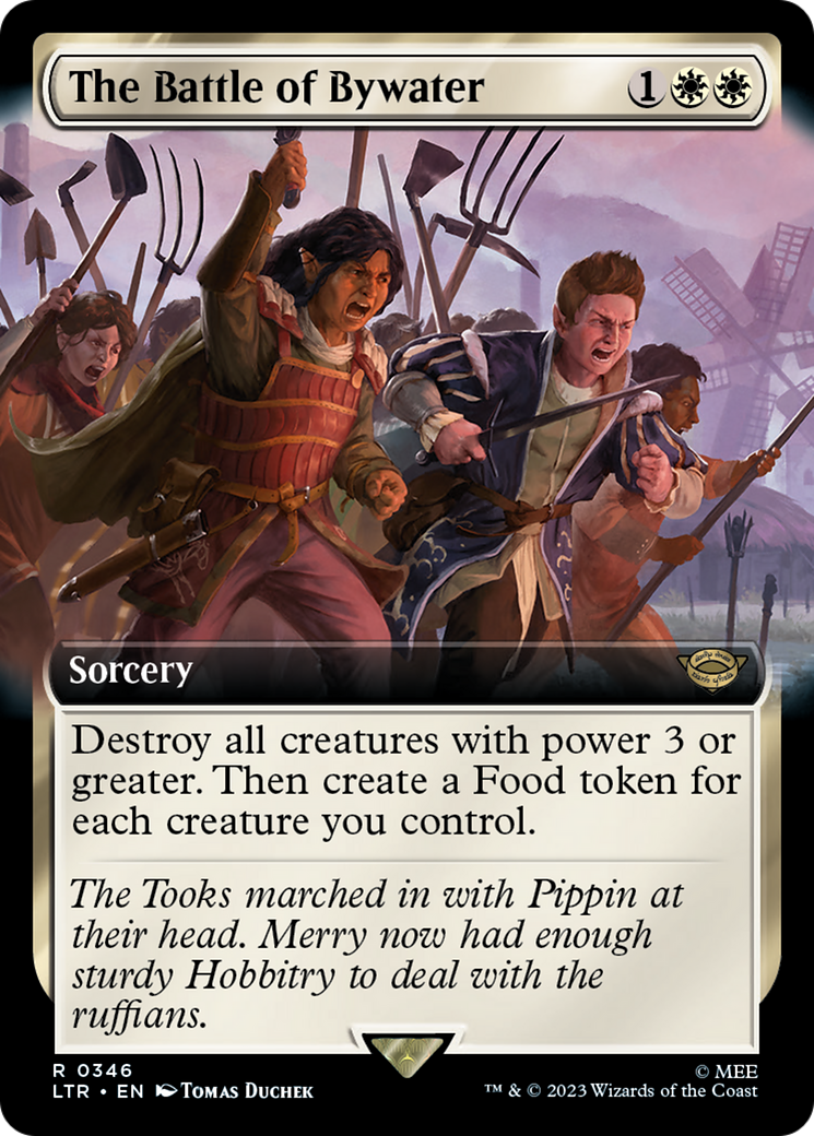 Magic: The Gathering - The Battle of Bywater Foil - The Lord of the Rings: Tales of Middle-earth