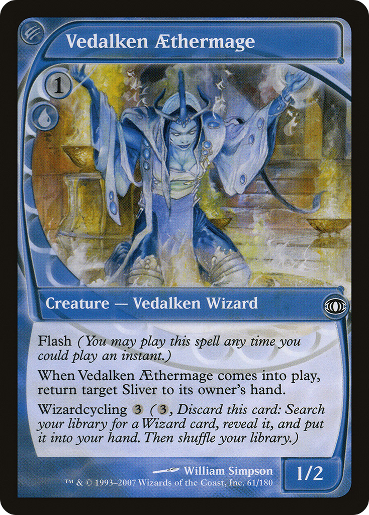 Magic: The Gathering - Vedalken Aethermage - Future Sight