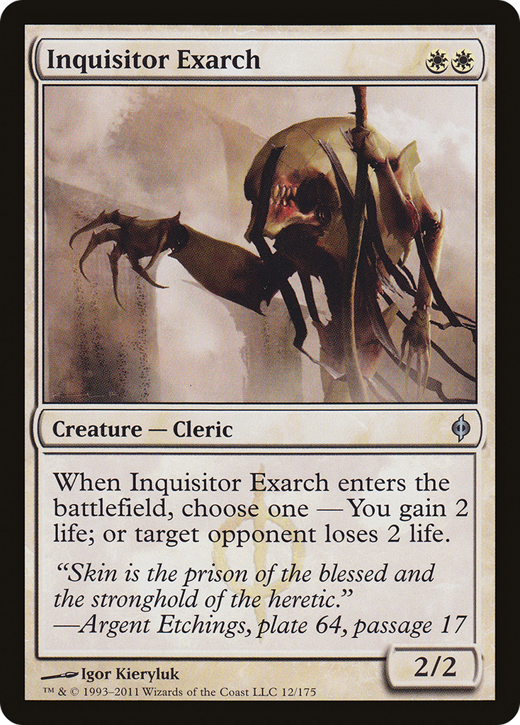 Magic: The Gathering - Inquisitor Exarch - New Phyrexia