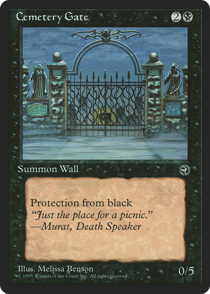 Magic: The Gathering - Cemetery Gate - Homelands
