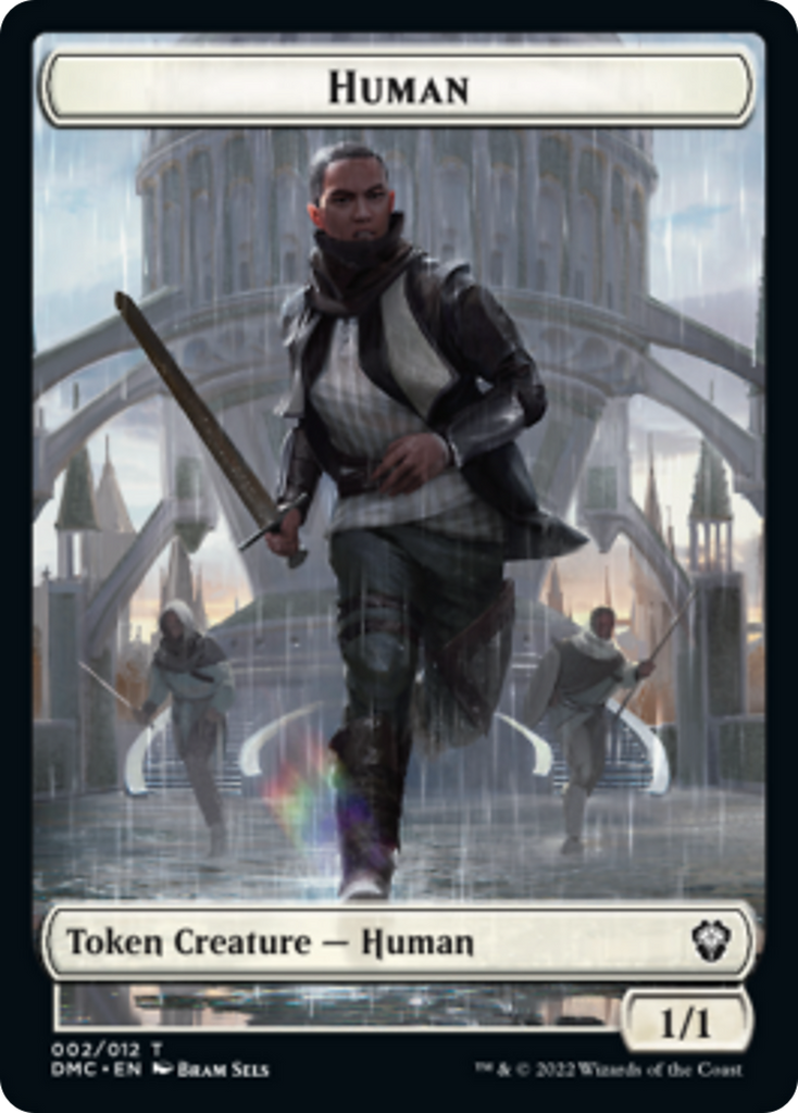Magic: The Gathering - Human Token - Dominaria United Commander Tokens