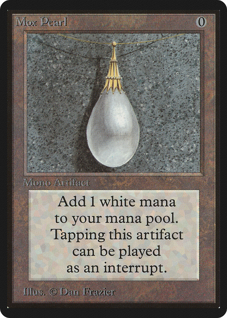 Magic: The Gathering - Mox Pearl - Limited Edition Beta