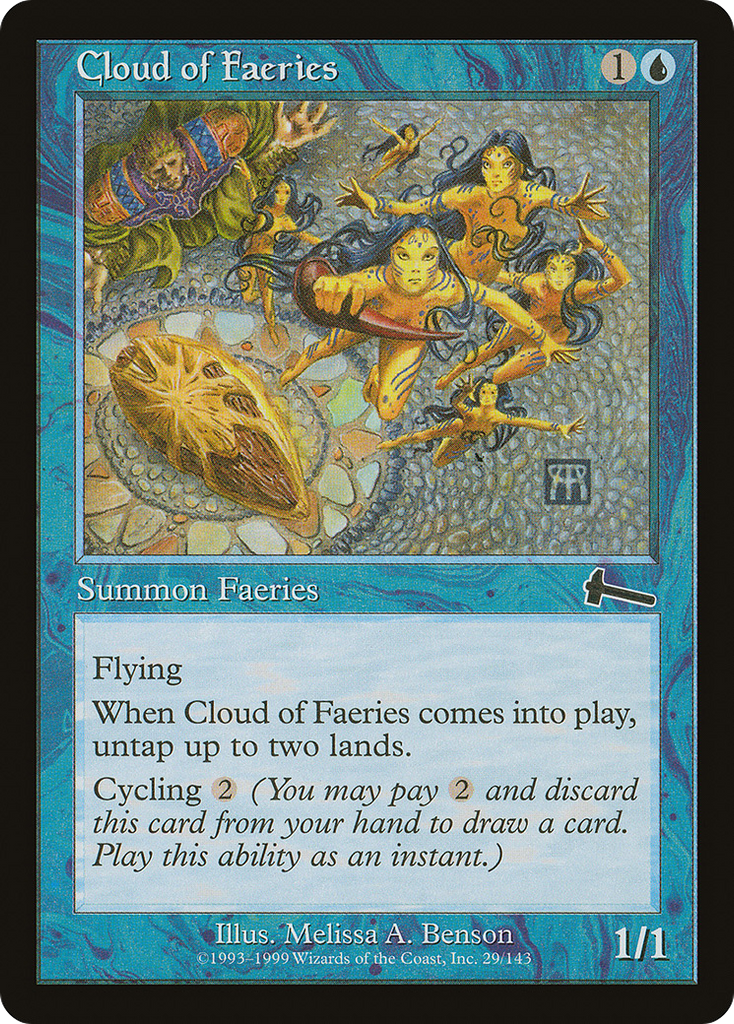 Magic: The Gathering - Cloud of Faeries - Urza's Legacy