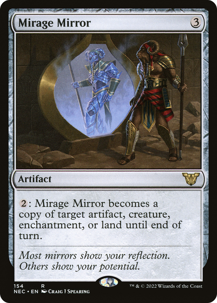 Magic: The Gathering - Mirage Mirror - Neon Dynasty Commander